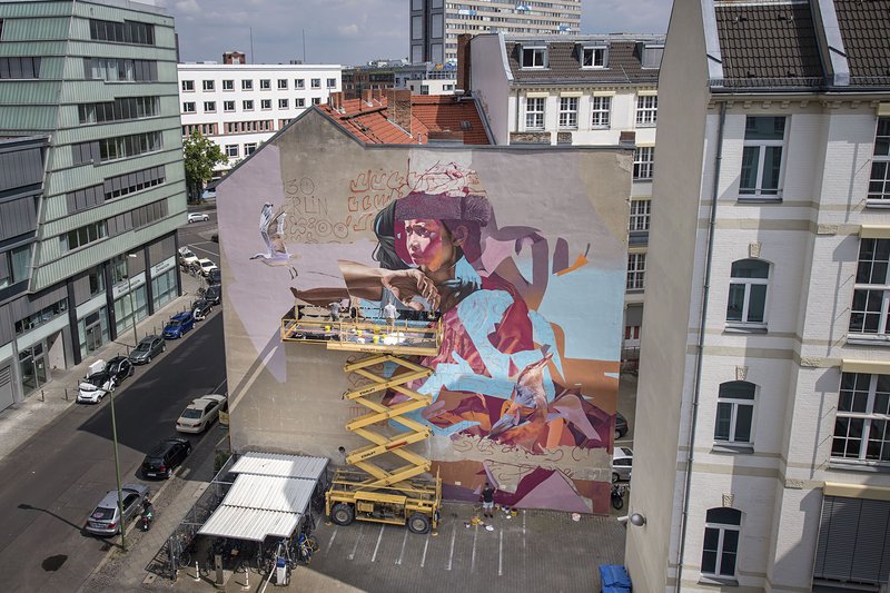 ONE WALL by Telmo Miel and James Bullough / Berlin, Germany