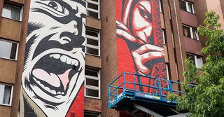 ONE WALL by D*FACE and Shepard Fairey / Berlin, Germany